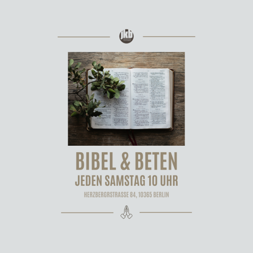 Insta Beitrag Bibel & Beten