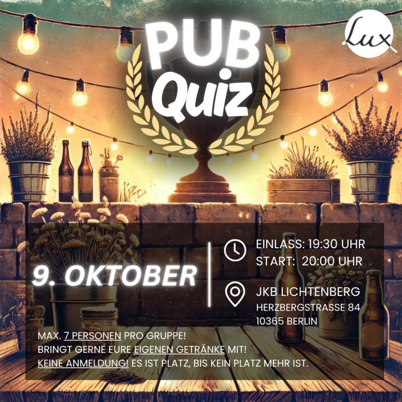 Pubquiz 09-10